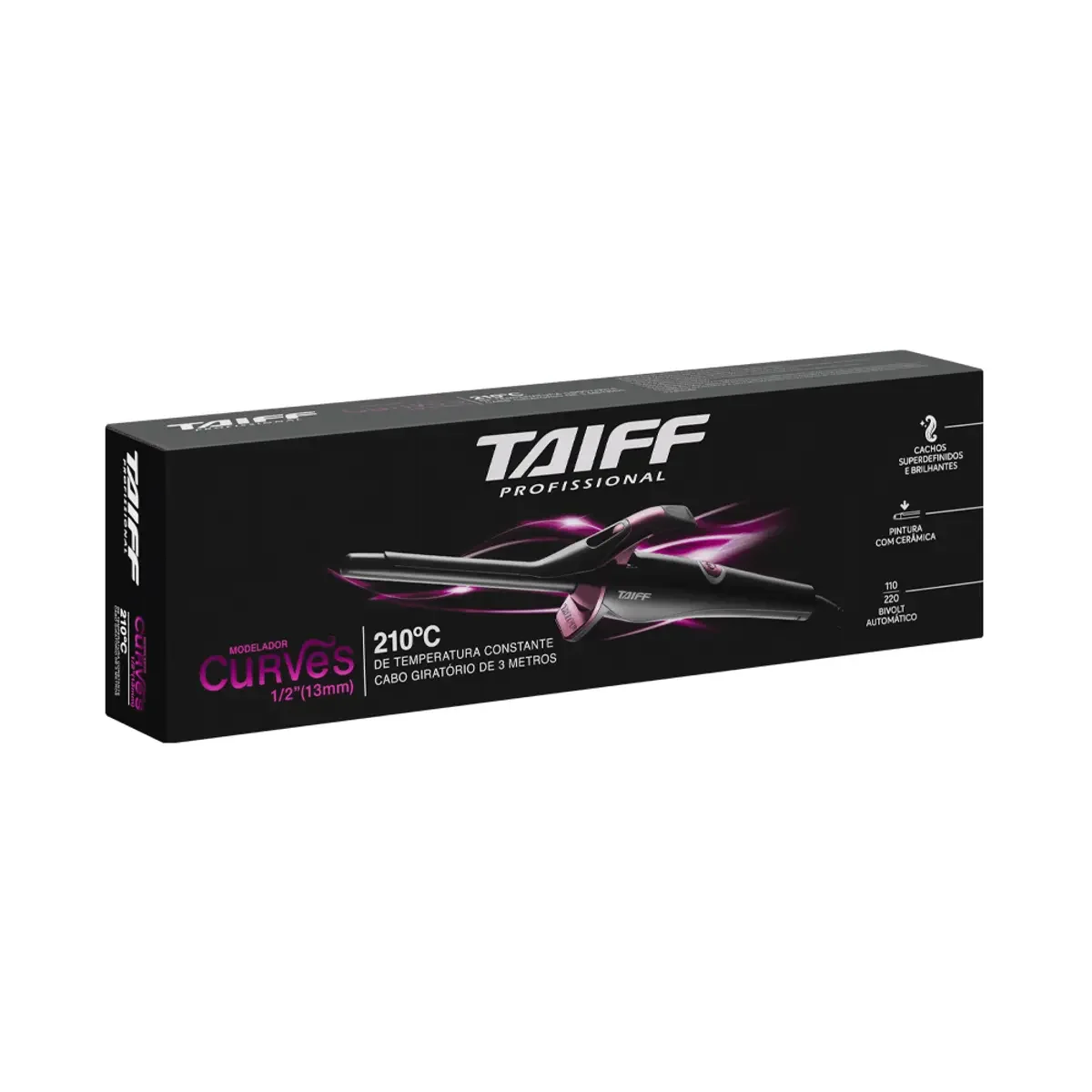 Modelador Curves 13mm 210ºC Preto 6