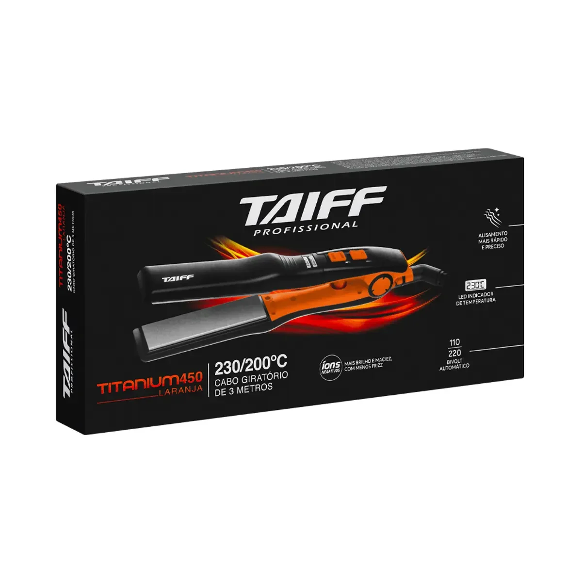 Chapa Titanium Laranja 200ºC - 230ºC Laranja 5