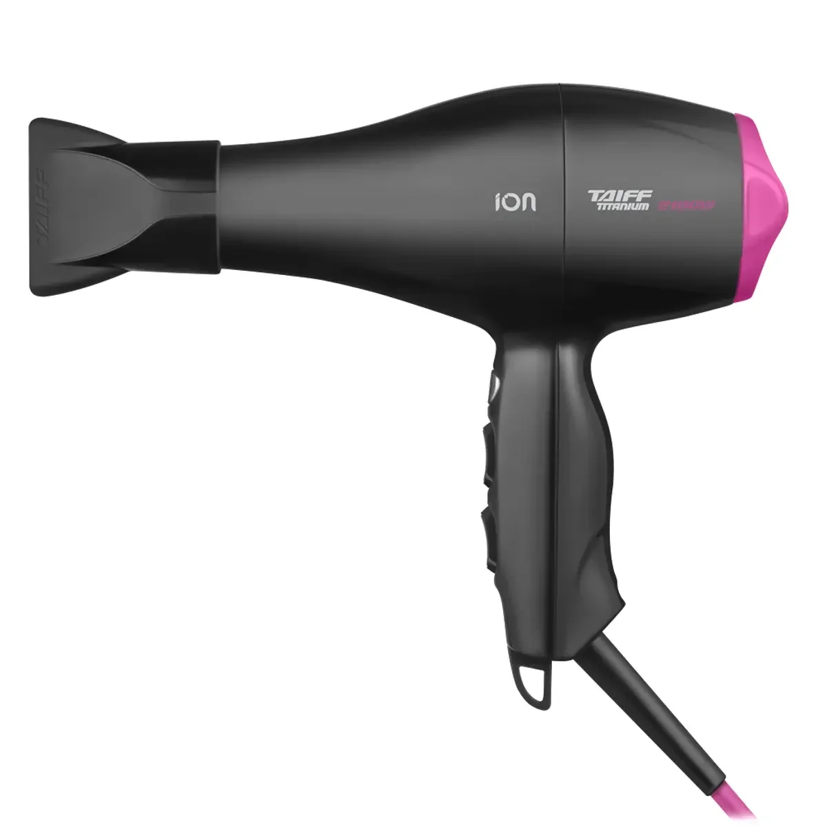 Secador de Cabelo Titanium 2100W Pink Preto 3