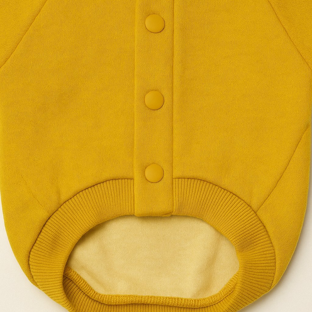 Moletom para Pet - Gola alta - Mostarda Mostarda 3