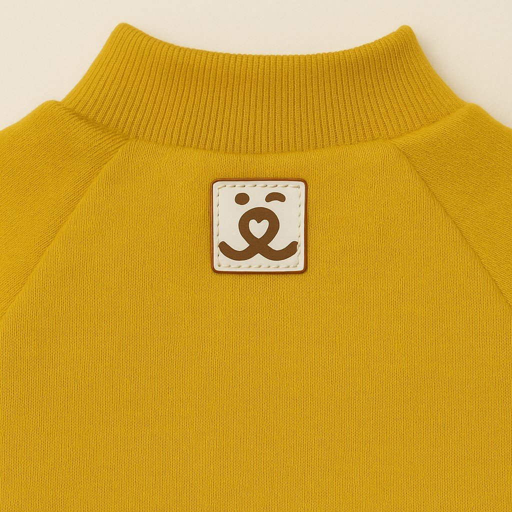 Moletom para Pet - Gola alta - Mostarda Mostarda 4