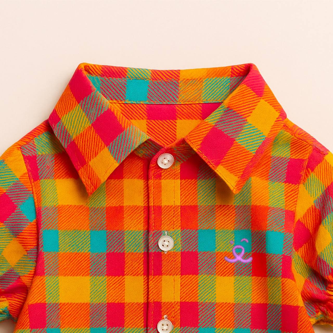 Camisa para Pet - Jupoca - Xadrez Multicores 3