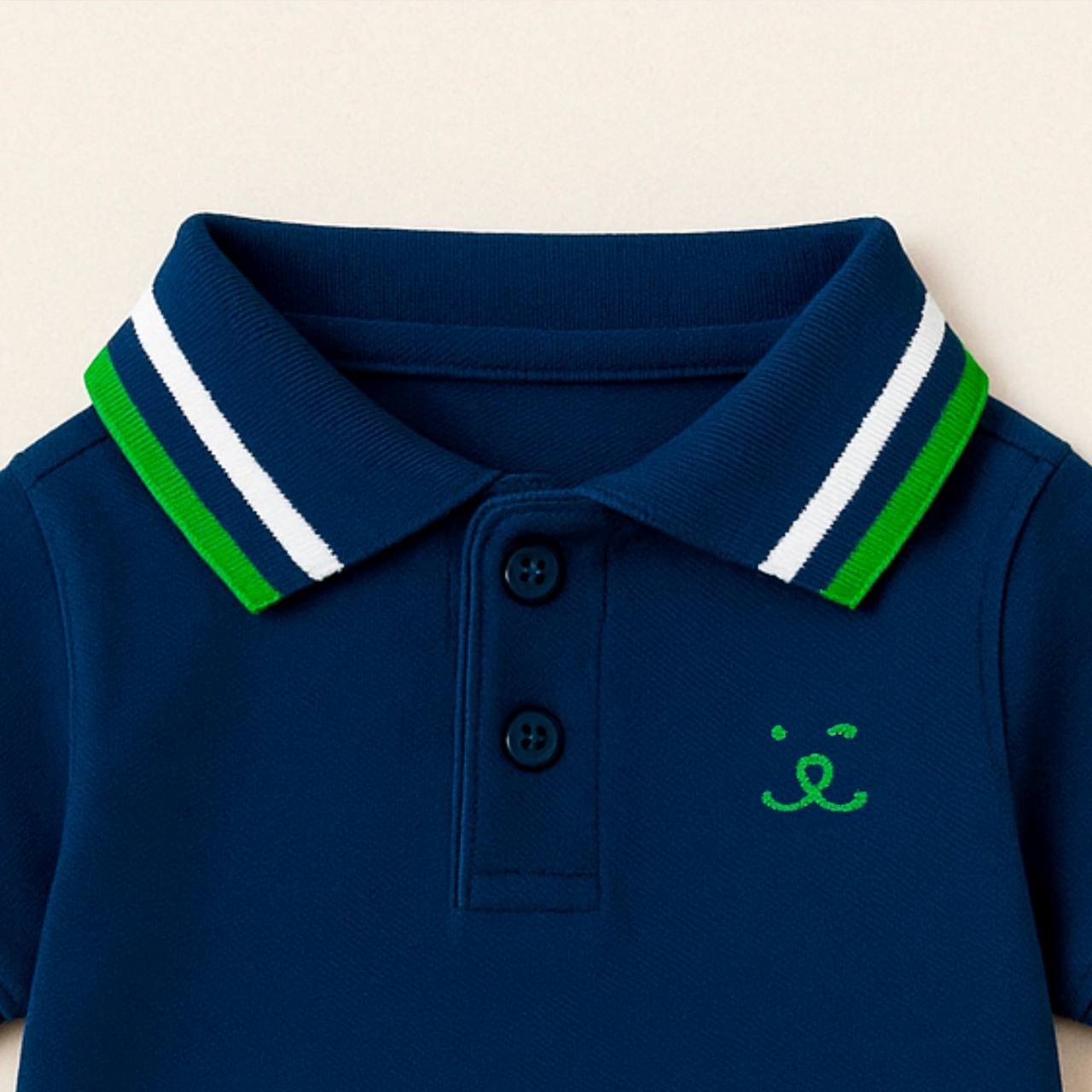 Camisa Polo para Pet - Azul Marinho Azul Marinho 3