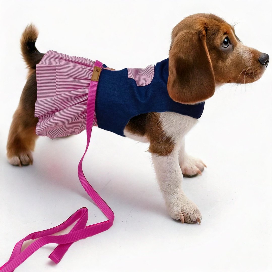 Vestido para Pet - Jeans - Luli