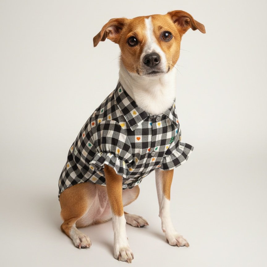 Camisa para Pet - Lili - Xadrez