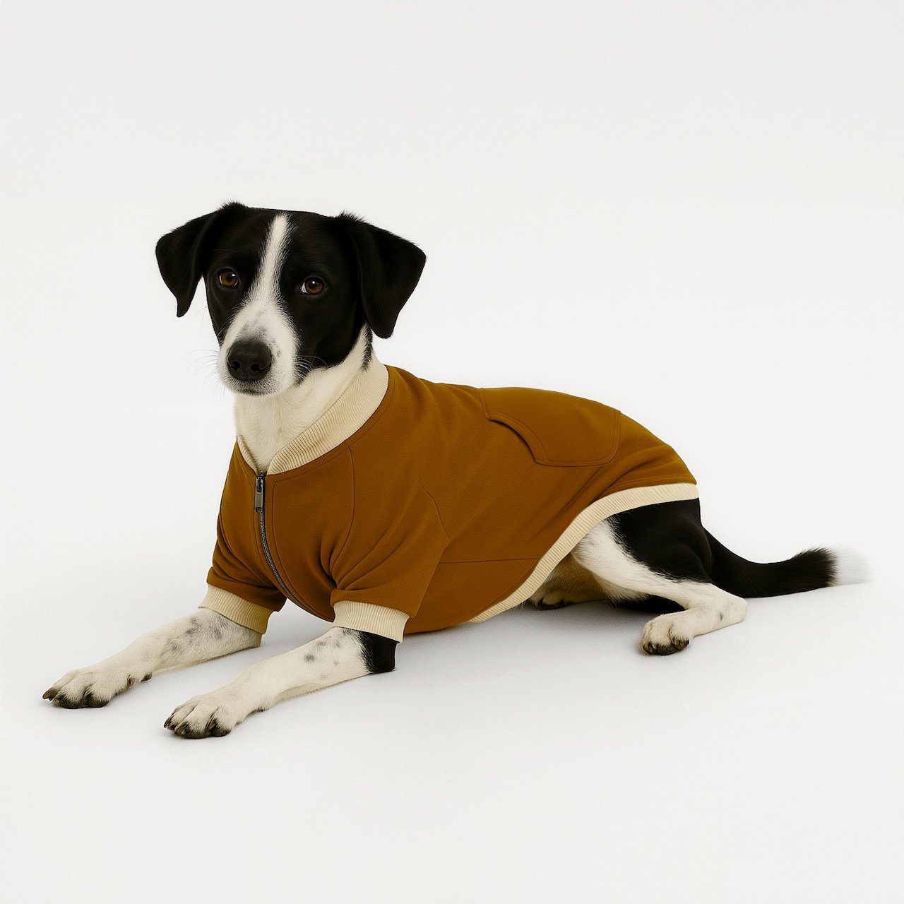 Moletom para Pet - Marrom e Bege Marrom 2