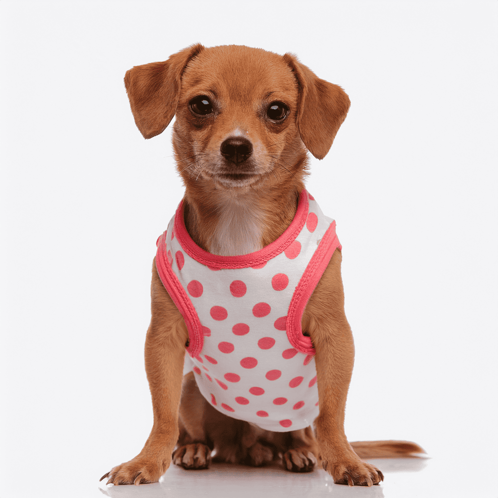 Pijama para Pet - Arias - Rosa e Branco