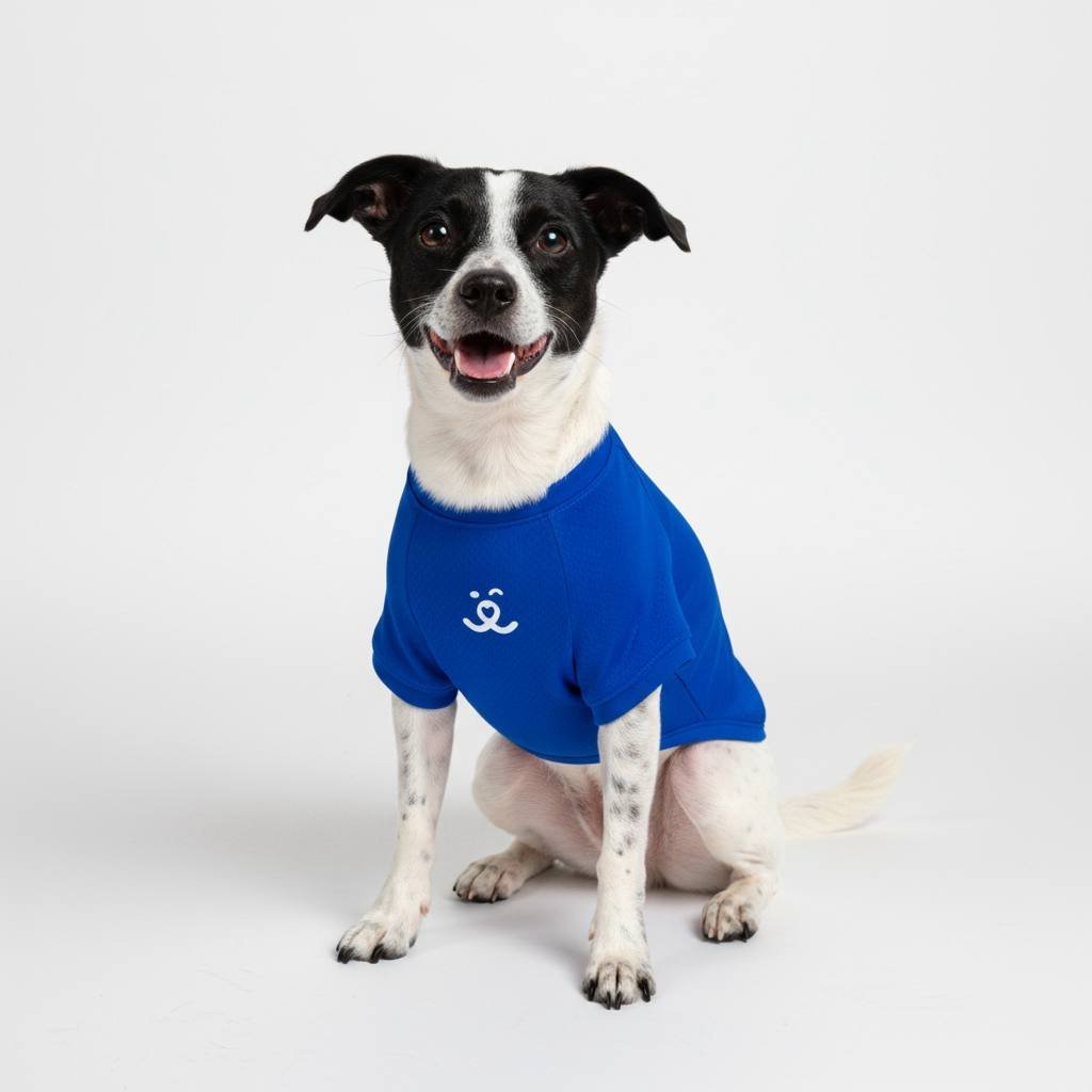 Camisa para Pet - Jhony - Azul Bic