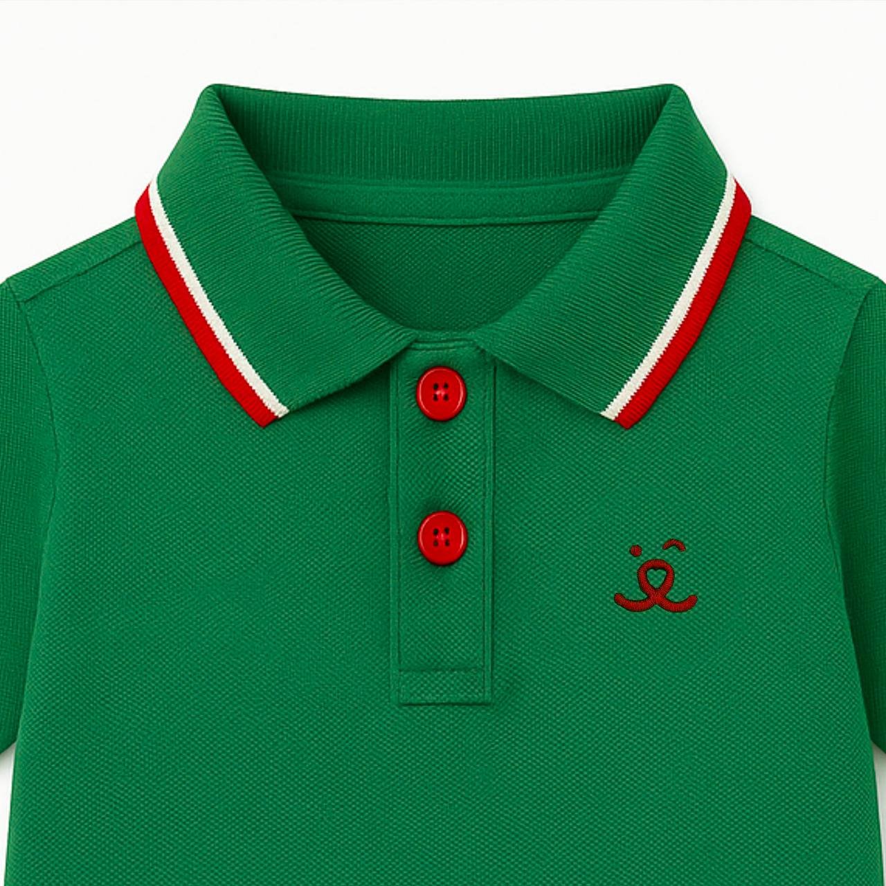 Camisa Polo para Pet - Verde Verde 2