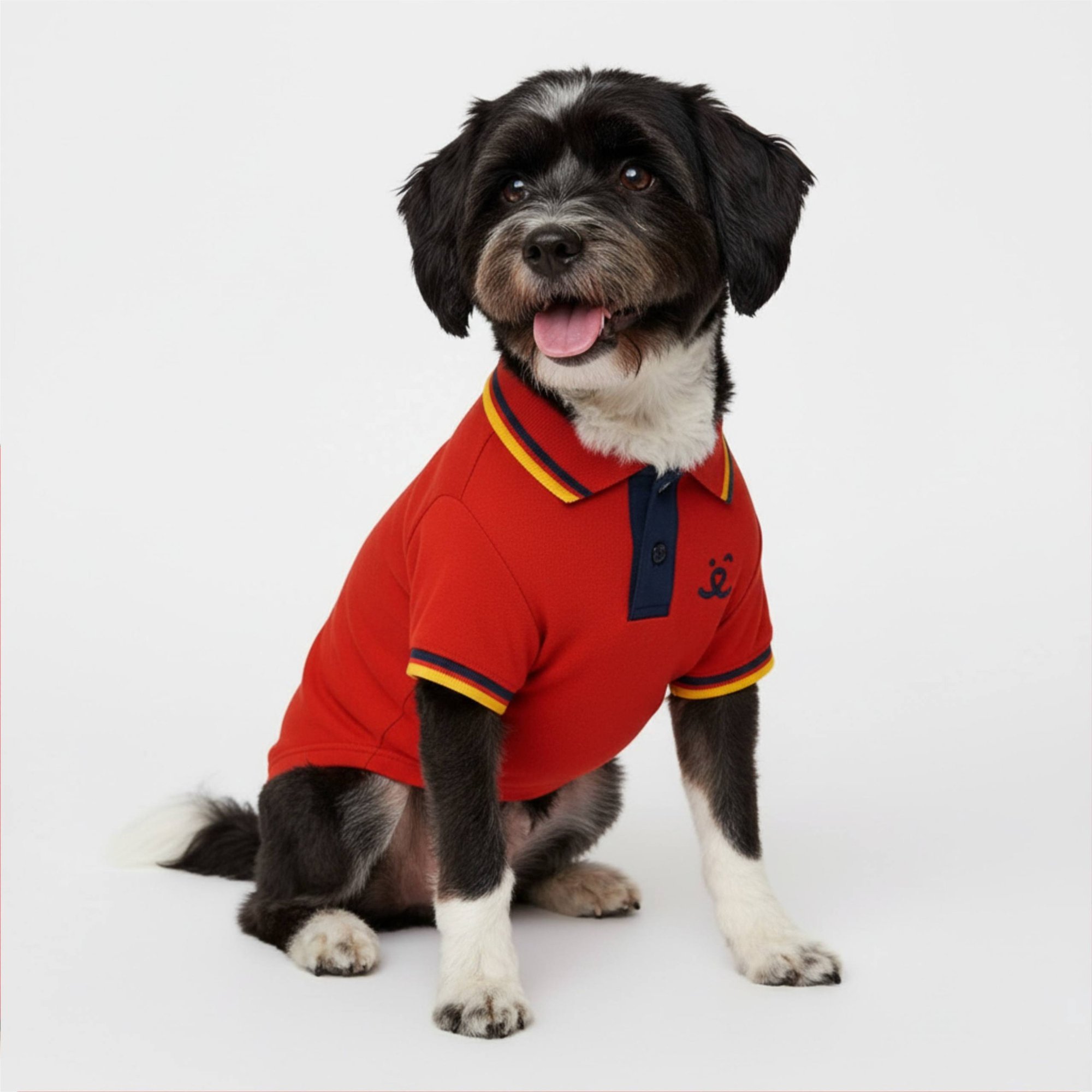 Camisa Polo para Pet - Vermelha