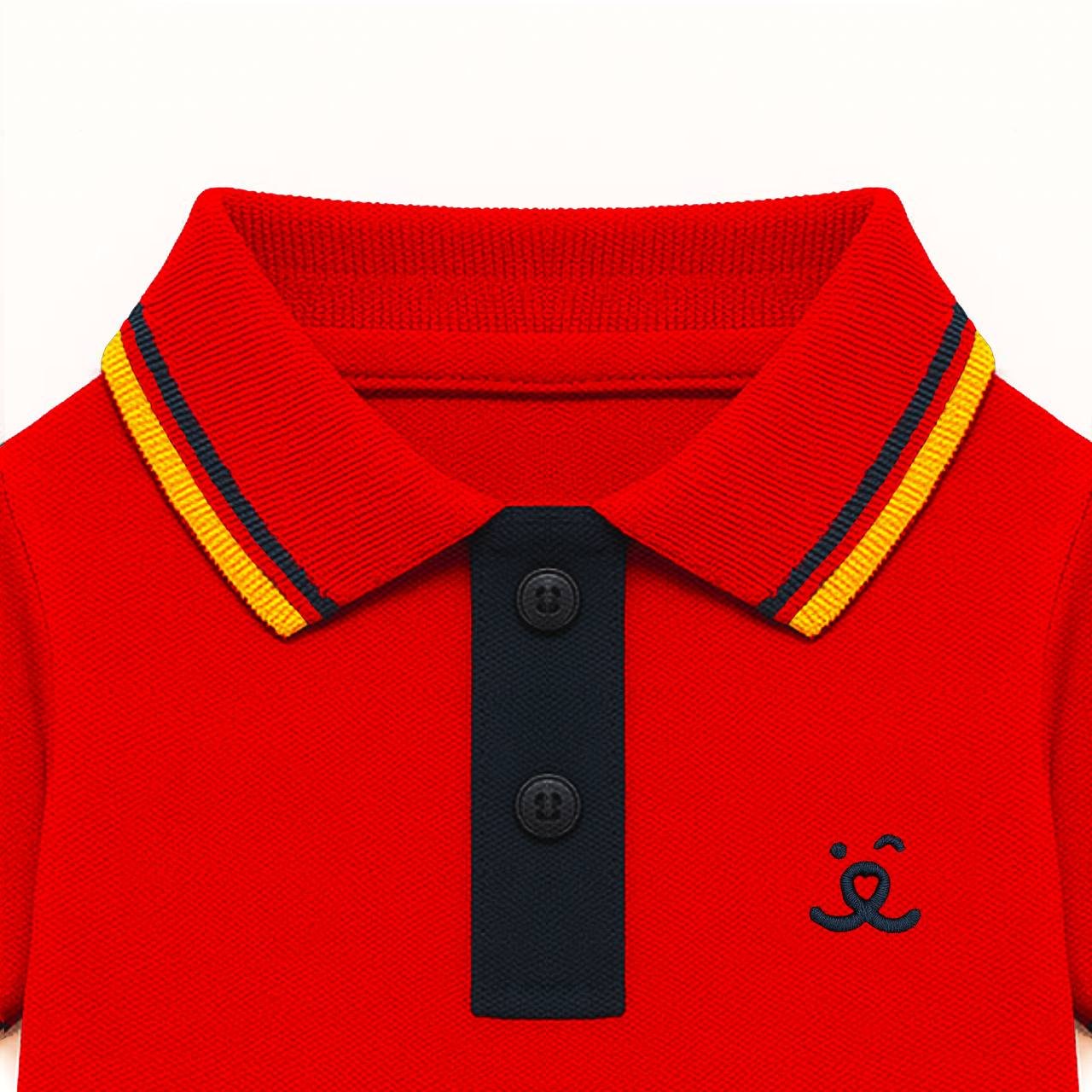 Camisa Polo para Pet - Vermelha Vermelho 2