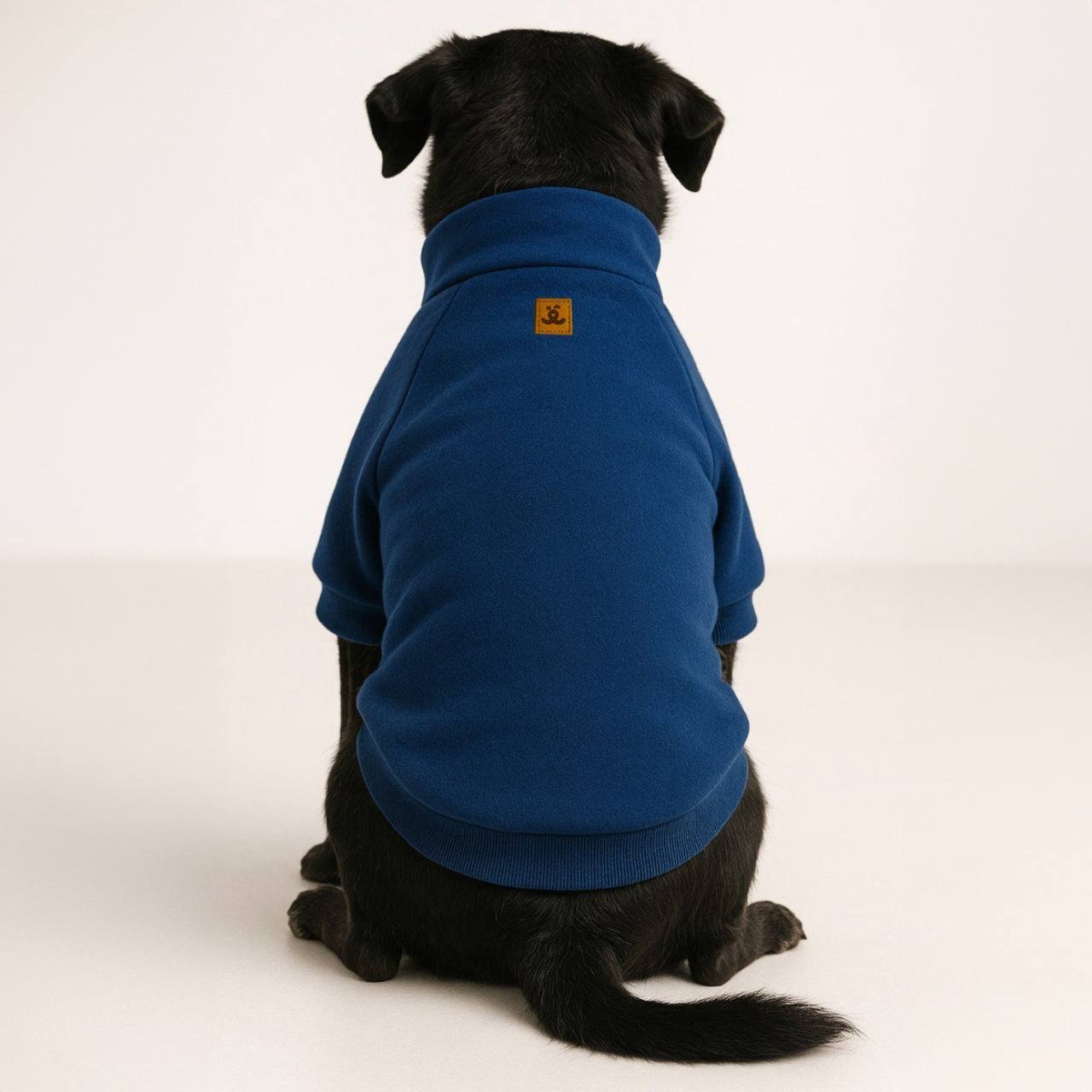 Moletom para Pet - Gola alta - Azul Marinho Azul Marinho 2