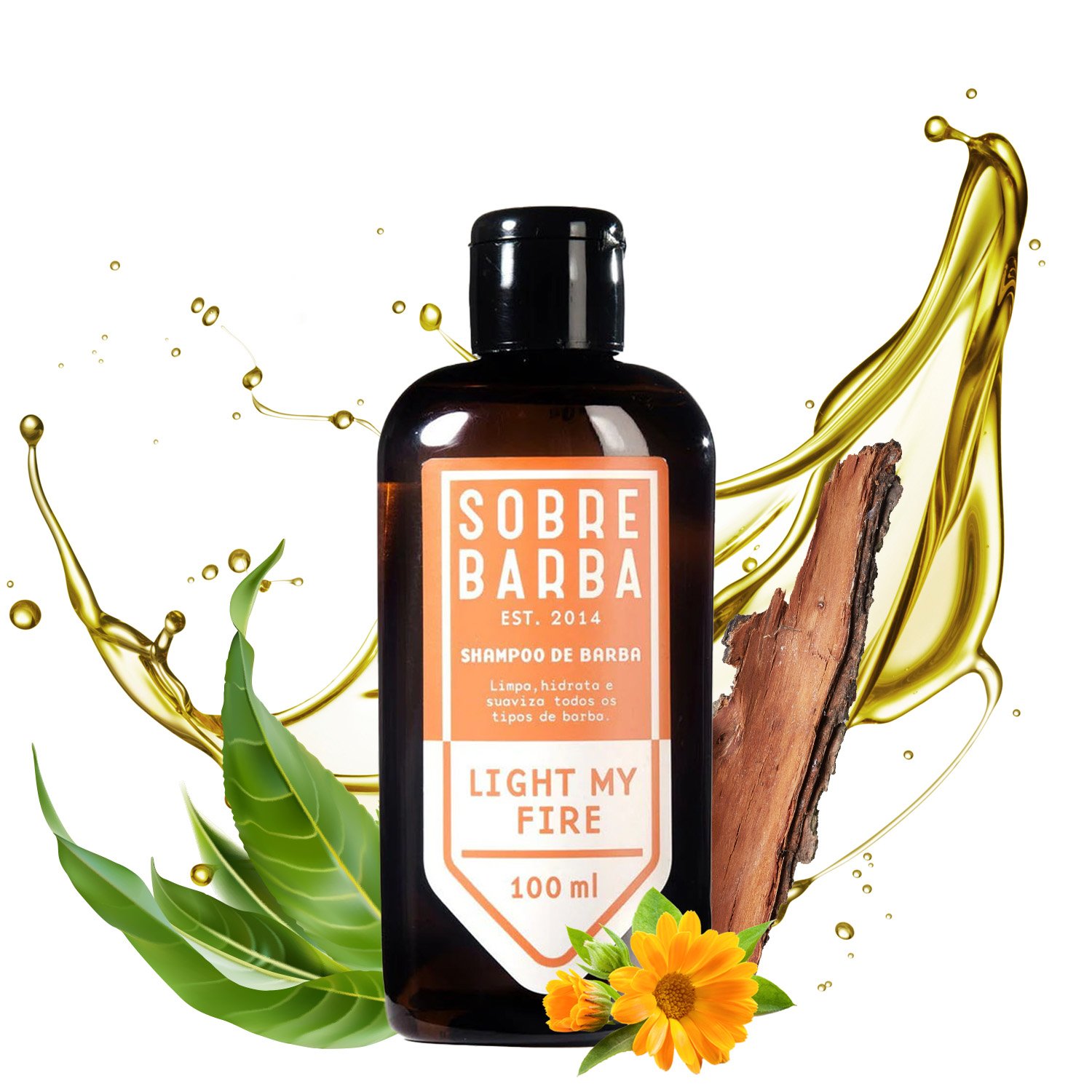 Shampoo de Barba Sobrebarba - Light my Fire 100ml 100ml 2