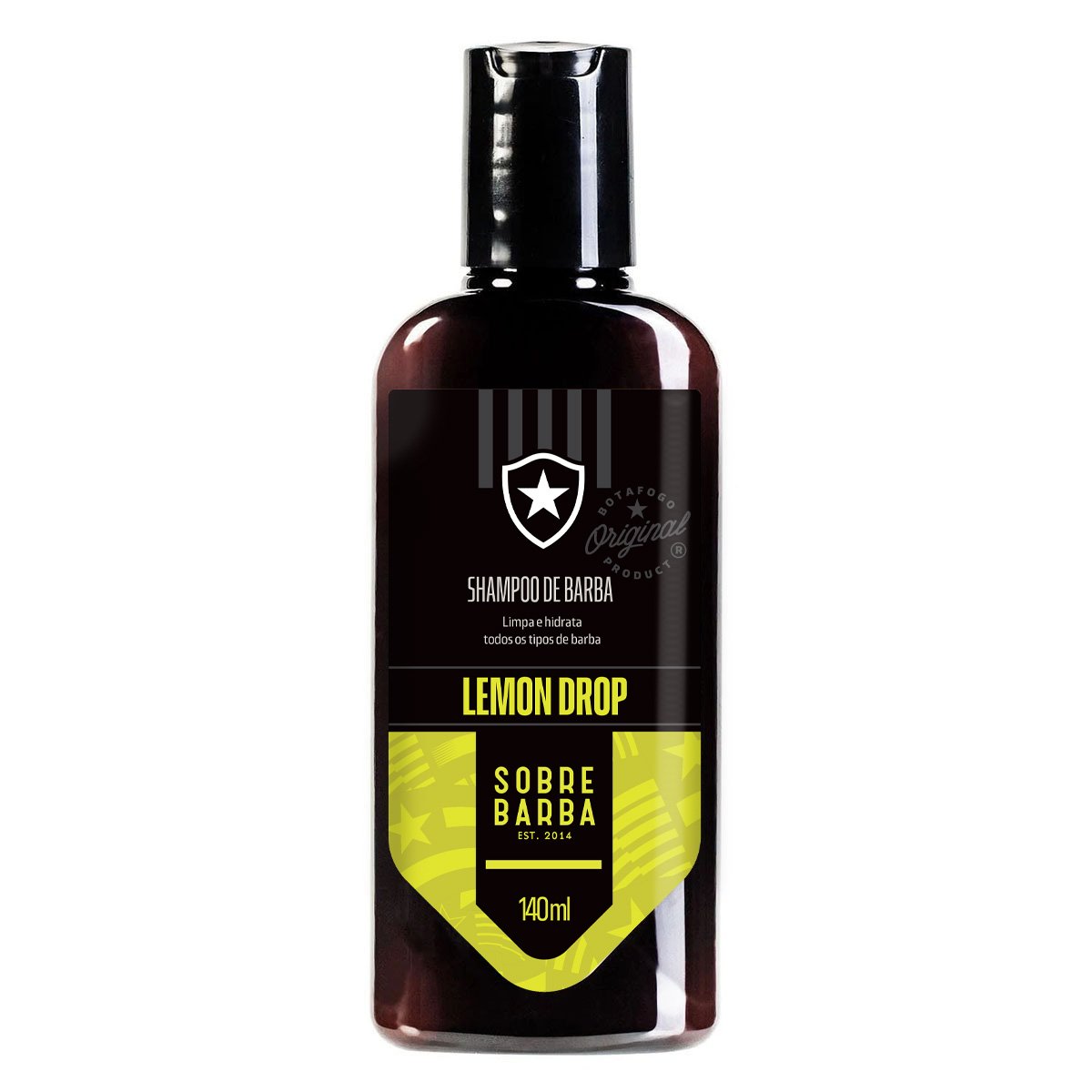 Shampoo de Barba Sobrebarba - Edicao Botafogo - Lemon Drop 140ml