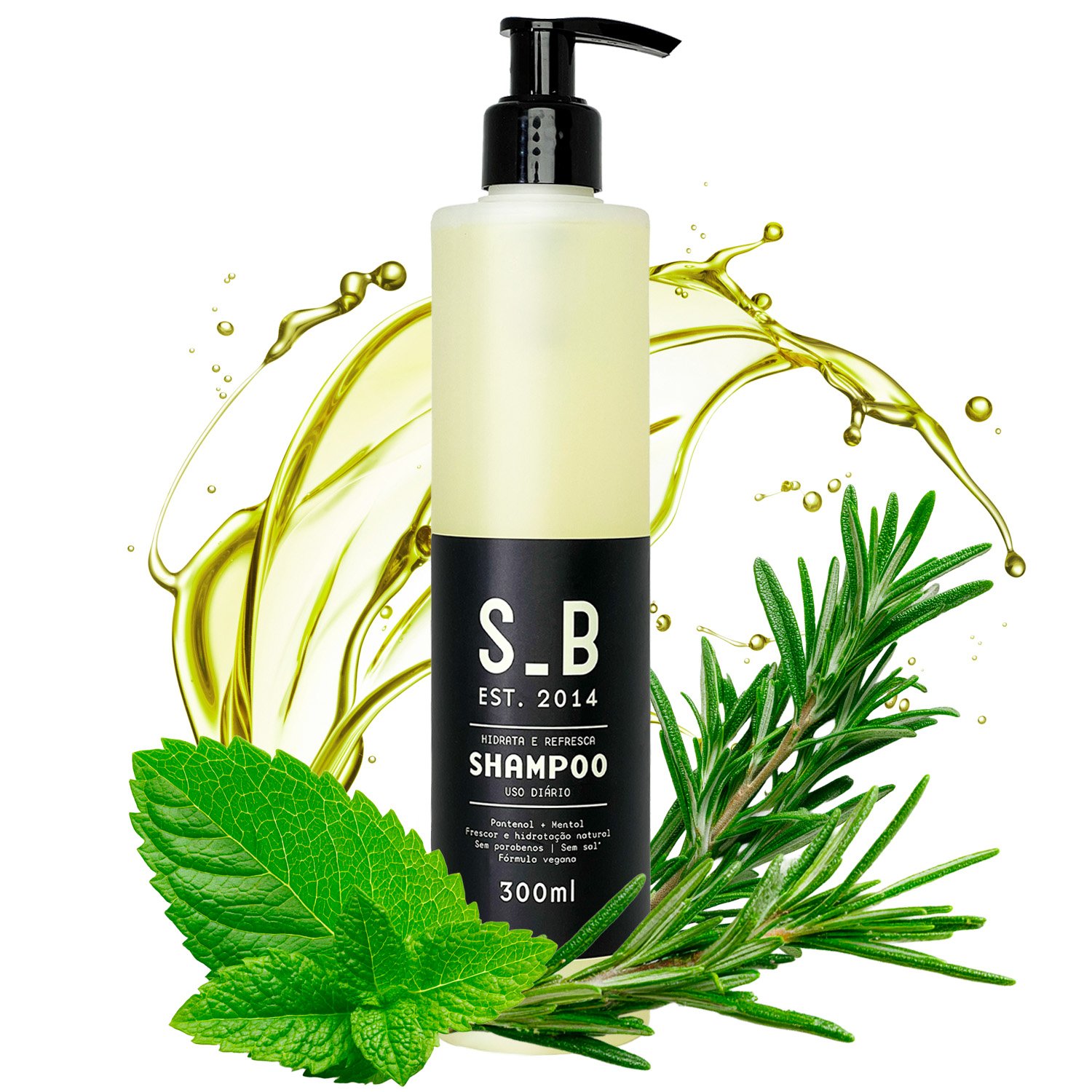 Shampoo de Cabelo SB - Uso Diario 300ml 300ml 2