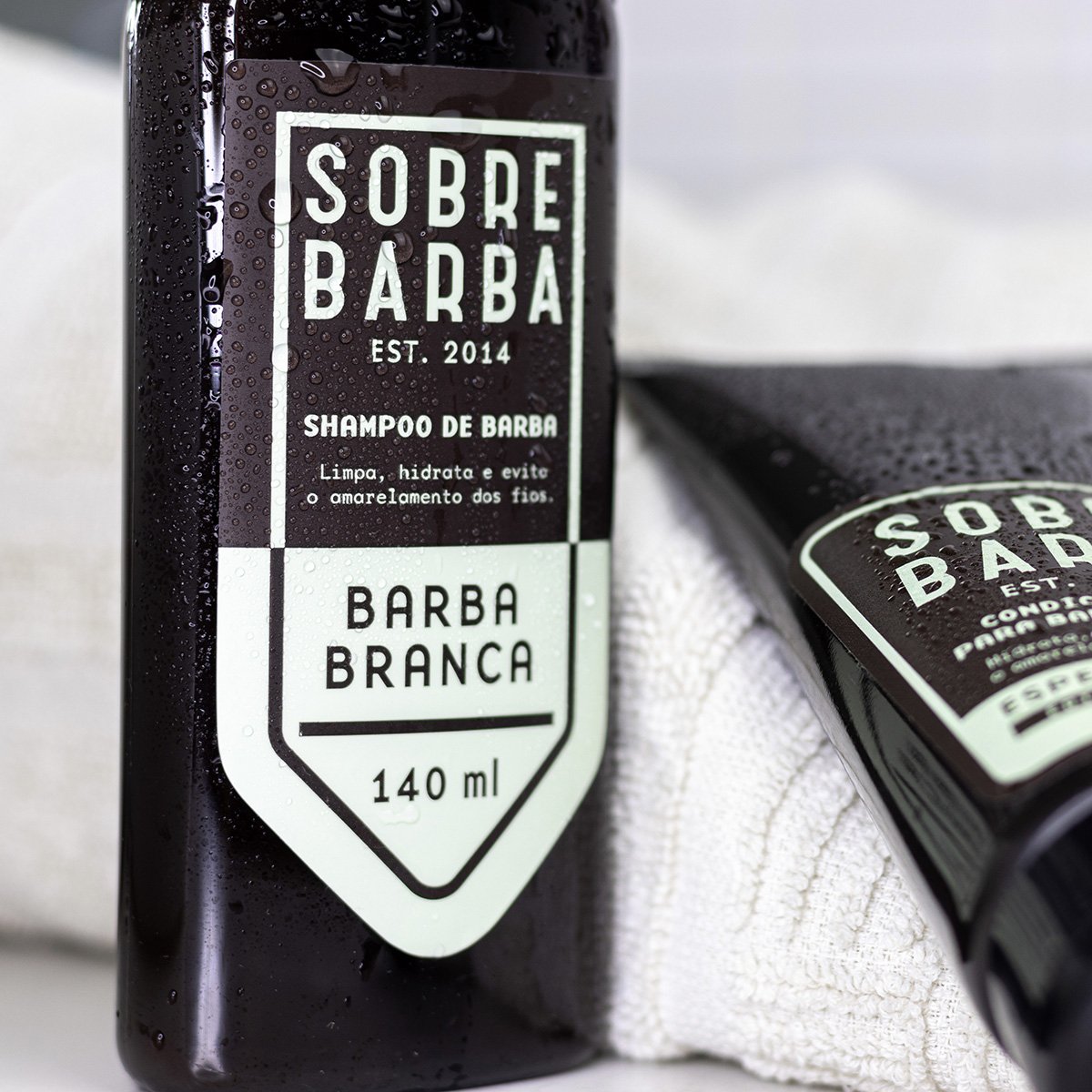 Shampoo Sobrebarba para Barbas Brancas 140ml 140ml 3