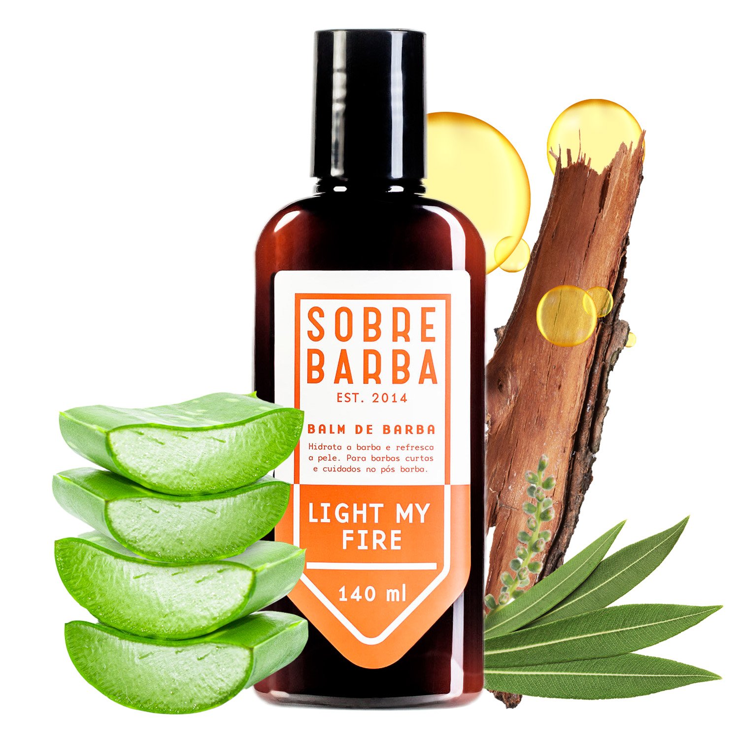Balm de Barba Sobrebarba - Light my Fire 140ml 140ml 2