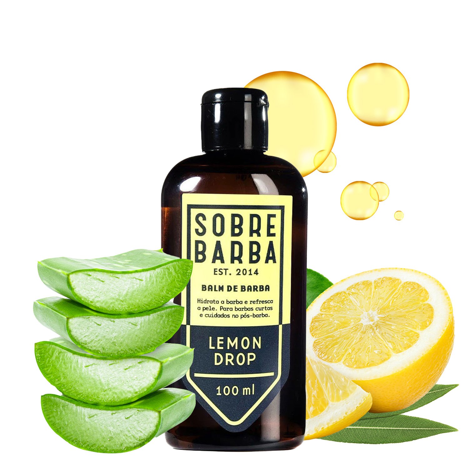 Balm de Barba Sobrebarba - Lemon Drop 100ml 100ml 2