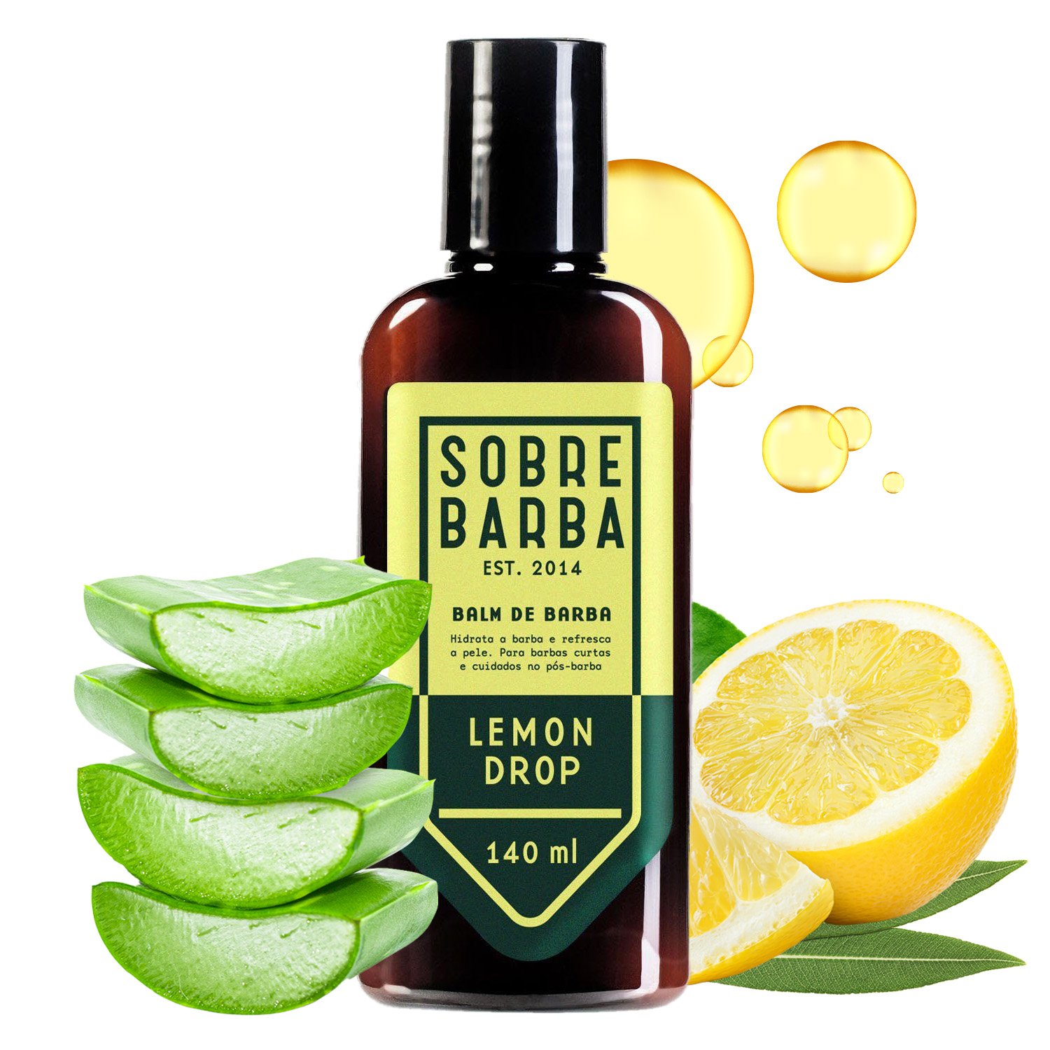 Balm de Barba Sobrebarba - Lemon Drop 140ml 140ml 3