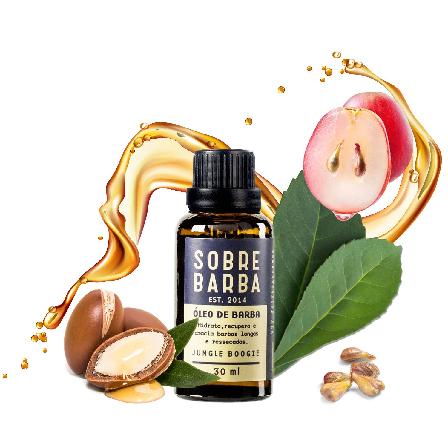 Oleo de Barba Sobrebarba - Jungle Boogie 30ml 30ml 3