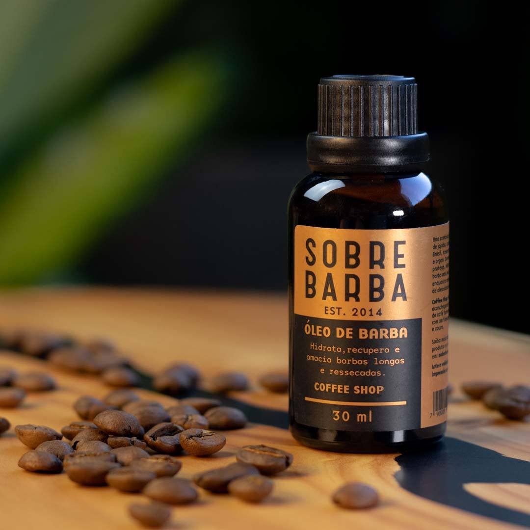 Oleo de Barba Sobrebarba - Coffee Shop 30ml 30ml 4