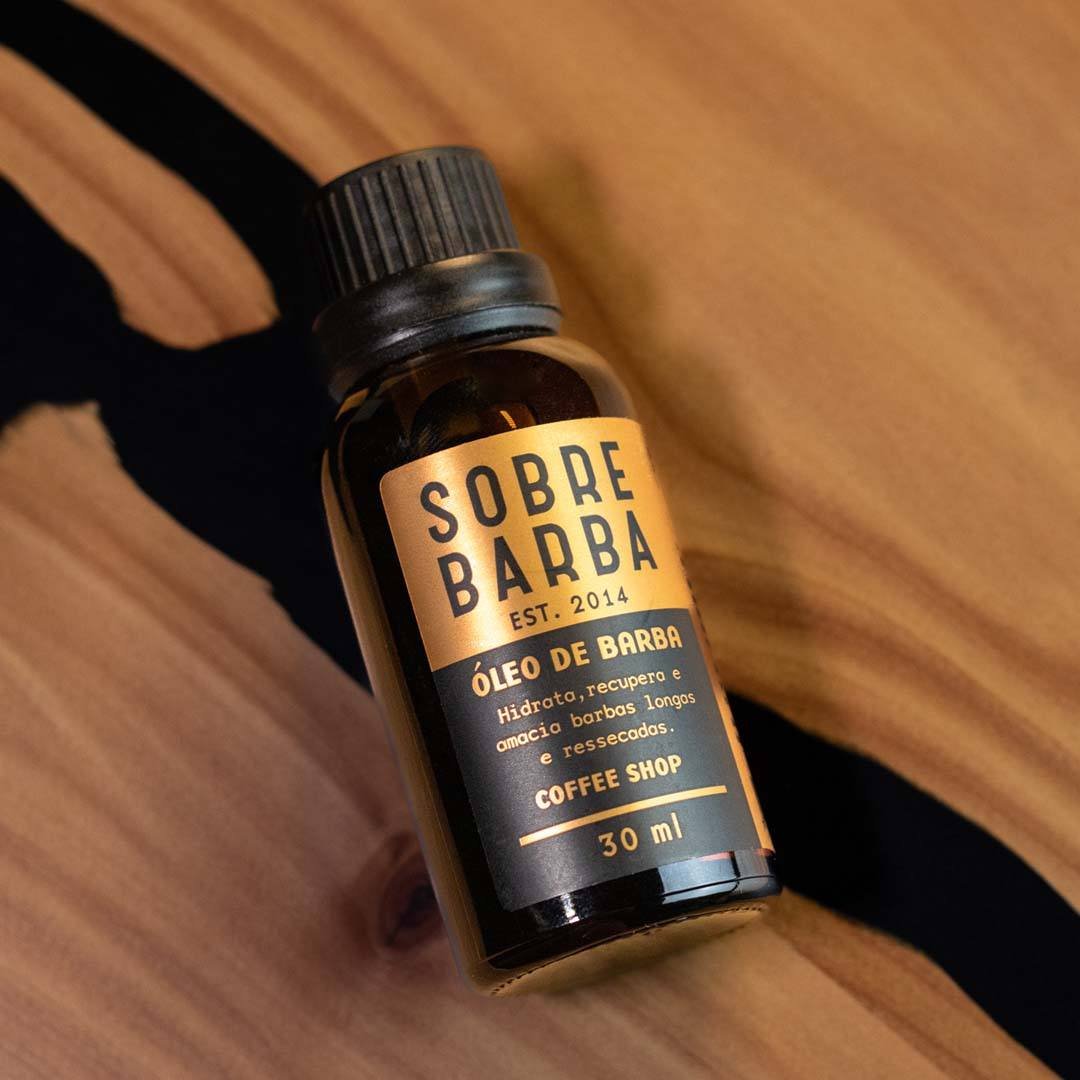 Oleo de Barba Sobrebarba - Coffee Shop 30ml 30ml 6