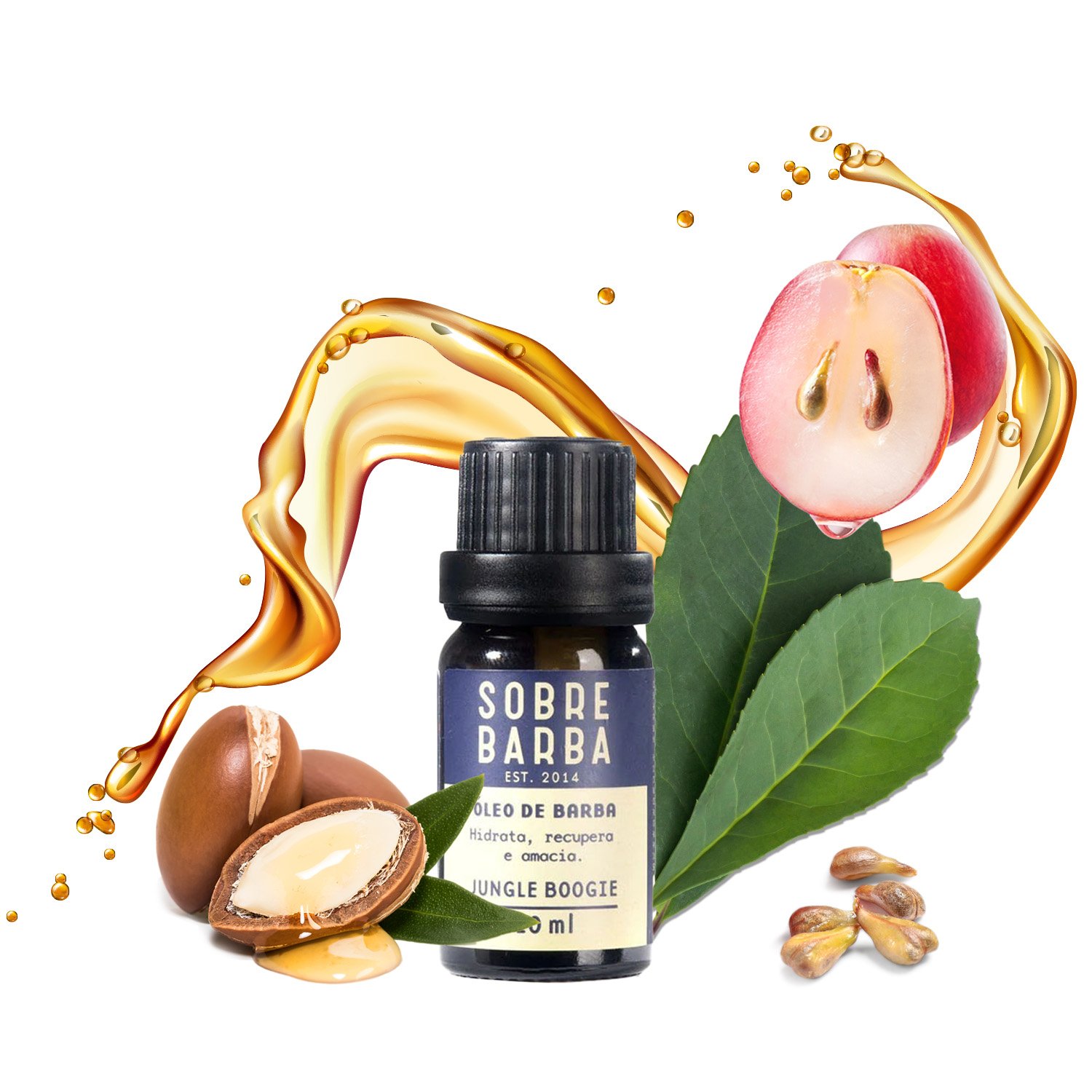 Oleo de Barba Sobrebarba - Jungle Boogie 10ml 10ml 3