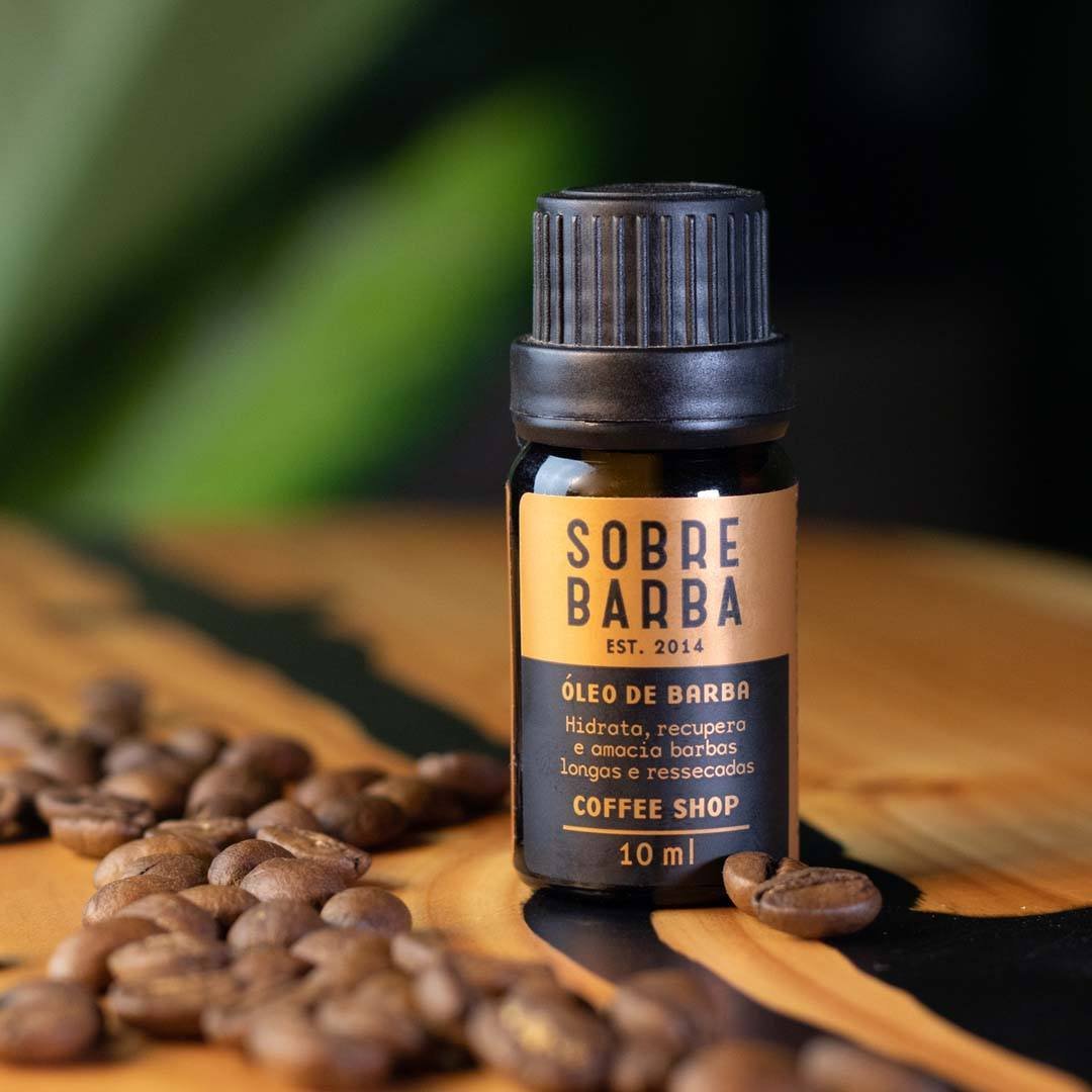 Oleo de Barba Sobrebarba - Coffee Shop 10ml 10ml 3