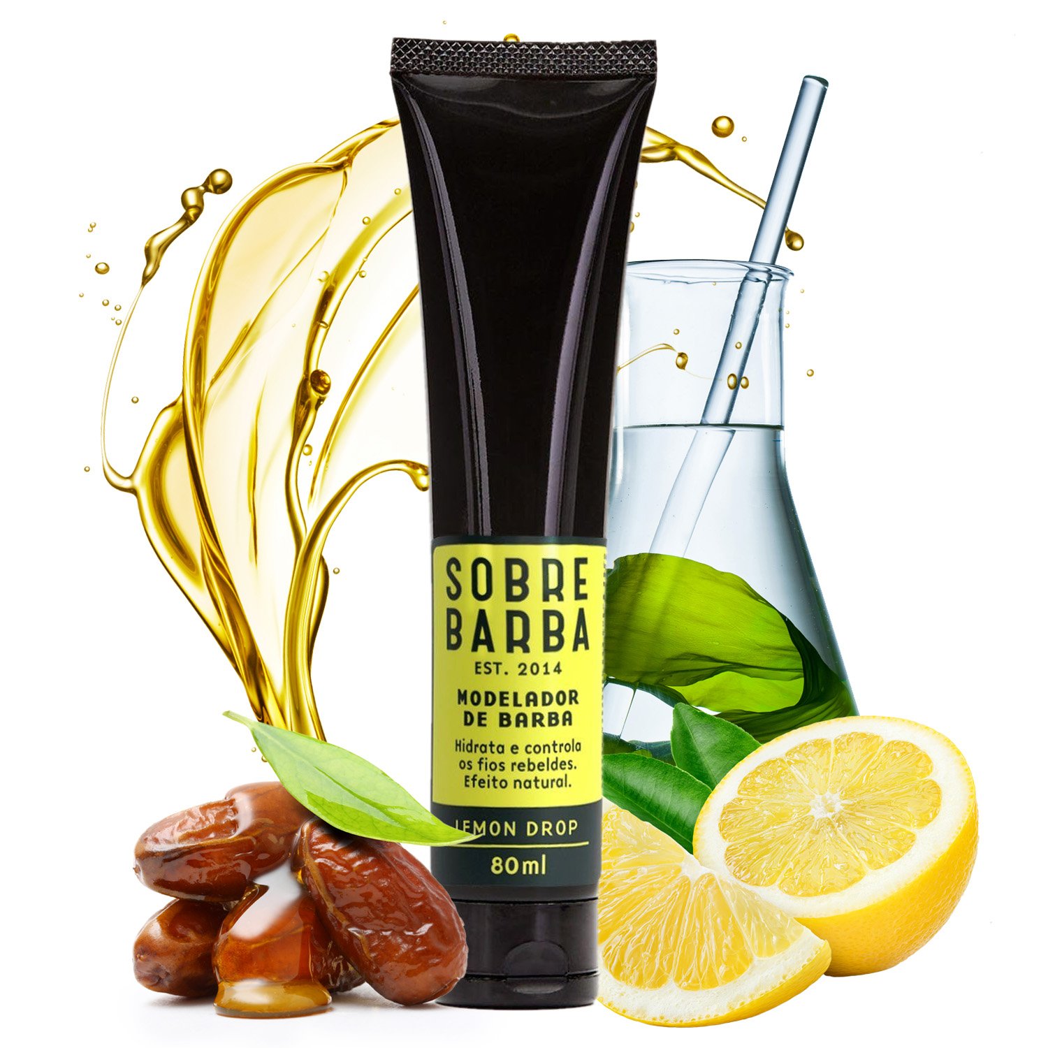Modelador de Barba Sobrebarba - Lemon Drop 80ml 80ml 2