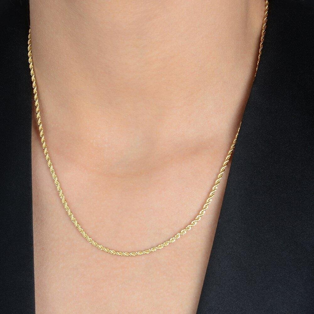 Colar Baiano Dourado Dourado 2