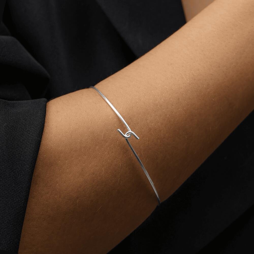 Bracelete Arame em Prata 925 Prata 2
