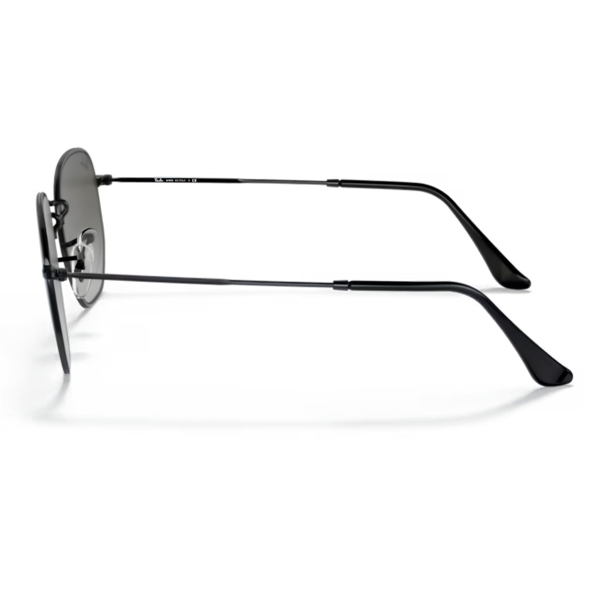 Oculos de Sol Ray-Ban Hexagonal Polido Preto RB3548 002/71 54 Preto 5