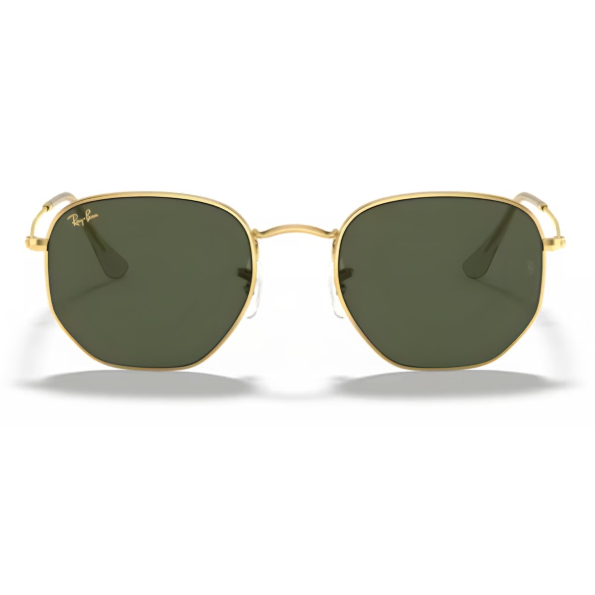 Oculos de Sol Ray-Ban Hexagonal Polido Ouro RB3548 919631 54 Dourado 2