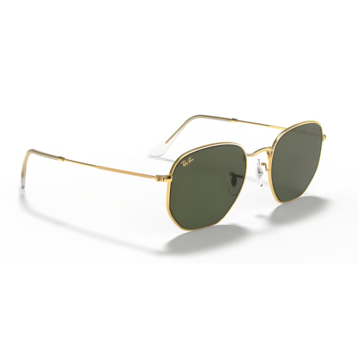 Oculos de Sol Ray-Ban Hexagonal Polido Ouro RB3548 919631 54 Dourado 3