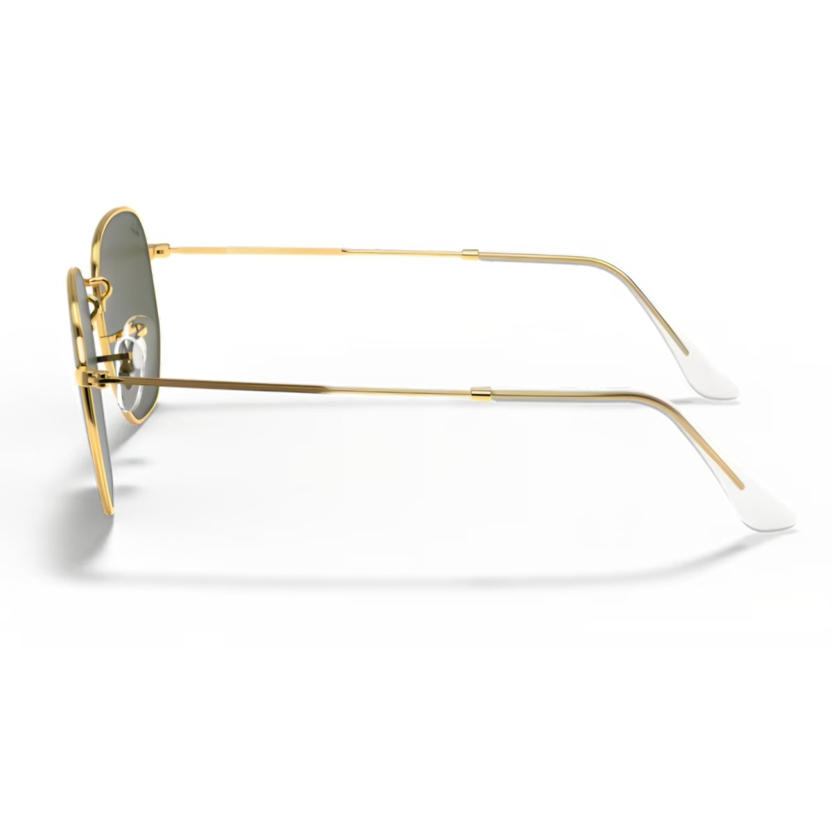Oculos de Sol Ray-Ban Hexagonal Polido Ouro RB3548 919631 54 Dourado 5
