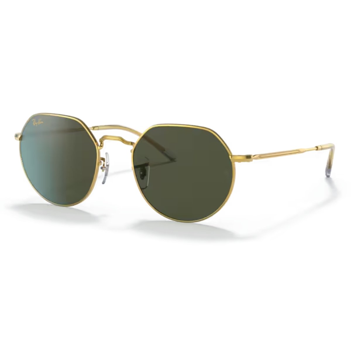 Oculos de Sol Ray-Ban Jack Polido Ouro RB3565 919631 55