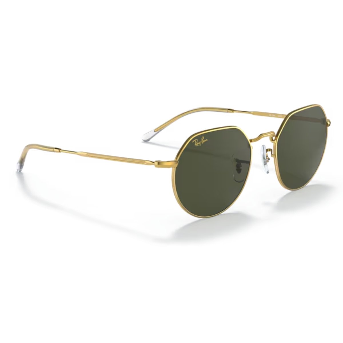 Oculos de Sol Ray-Ban Jack Polido Ouro RB3565 919631 55 Dourado 3