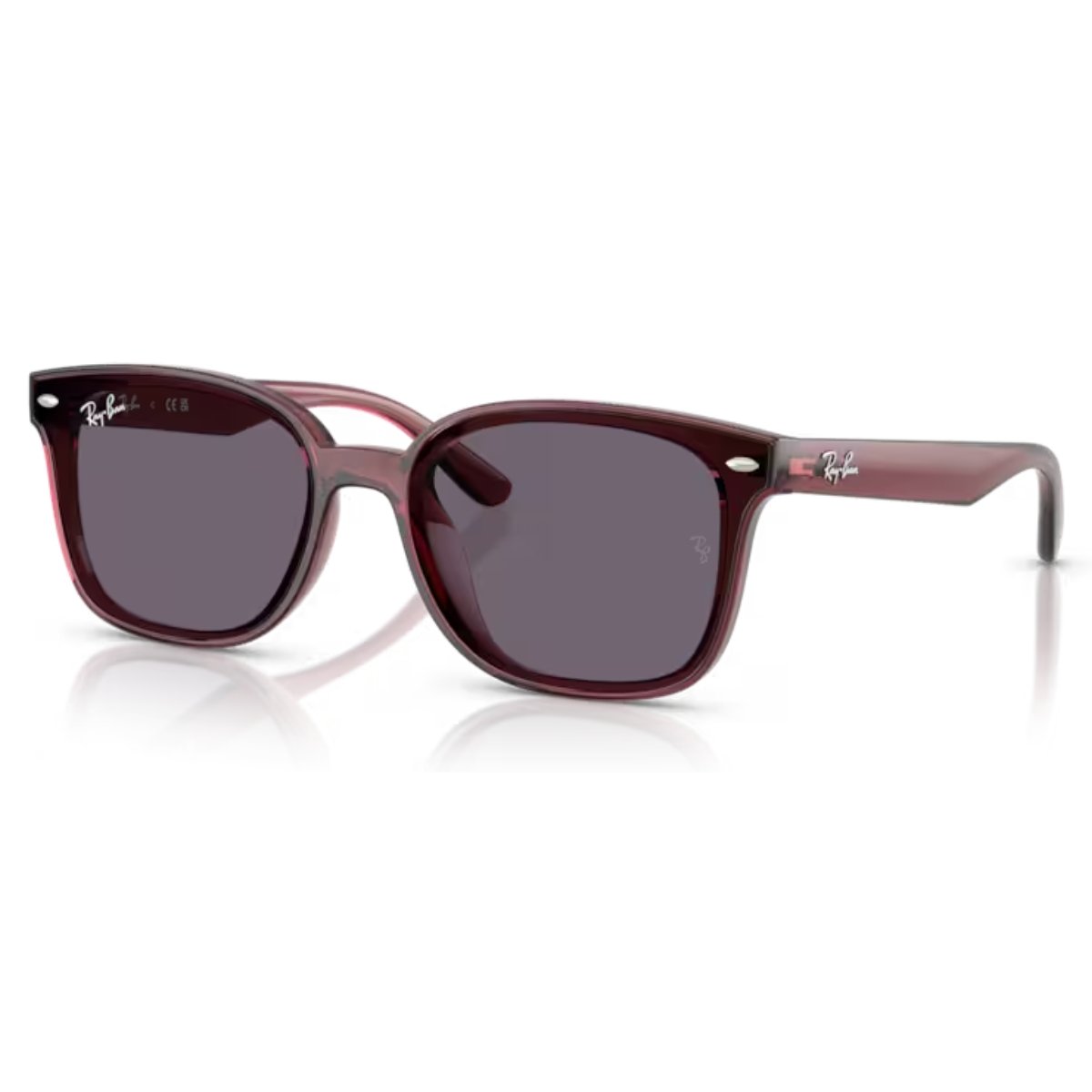 Oculos de Sol Ray-Ban Retangular Marrom-escuro Transparente RB4461D 65937364