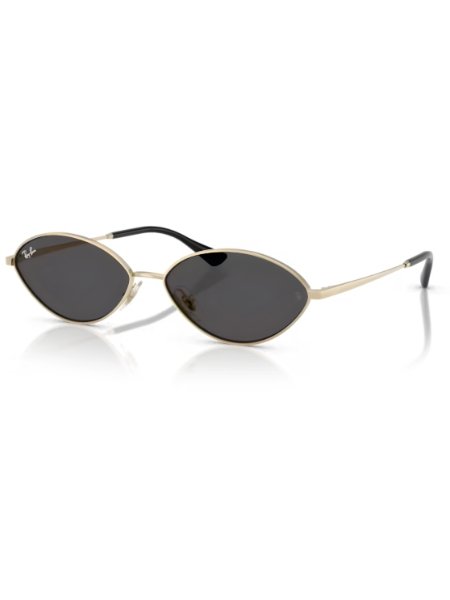 Oculos De Sol Ray-Ban Kai Bio-Based Polido Ouro-palido Lente Cinza-escuro RB3757 921387 59