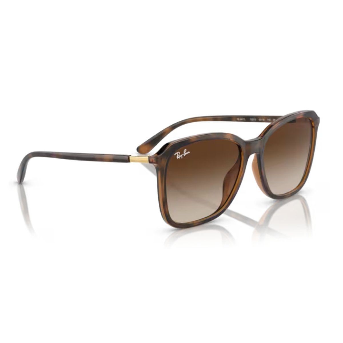 Oculos de Sol Ray-Ban Quadrado Havana-escuro RB4417L 710/13 Marrom 3
