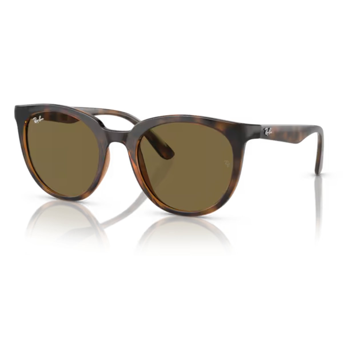 Oculos de Sol Ray-Ban Modelo RB4383L 710/7353 Havana Escuro Marrom 1