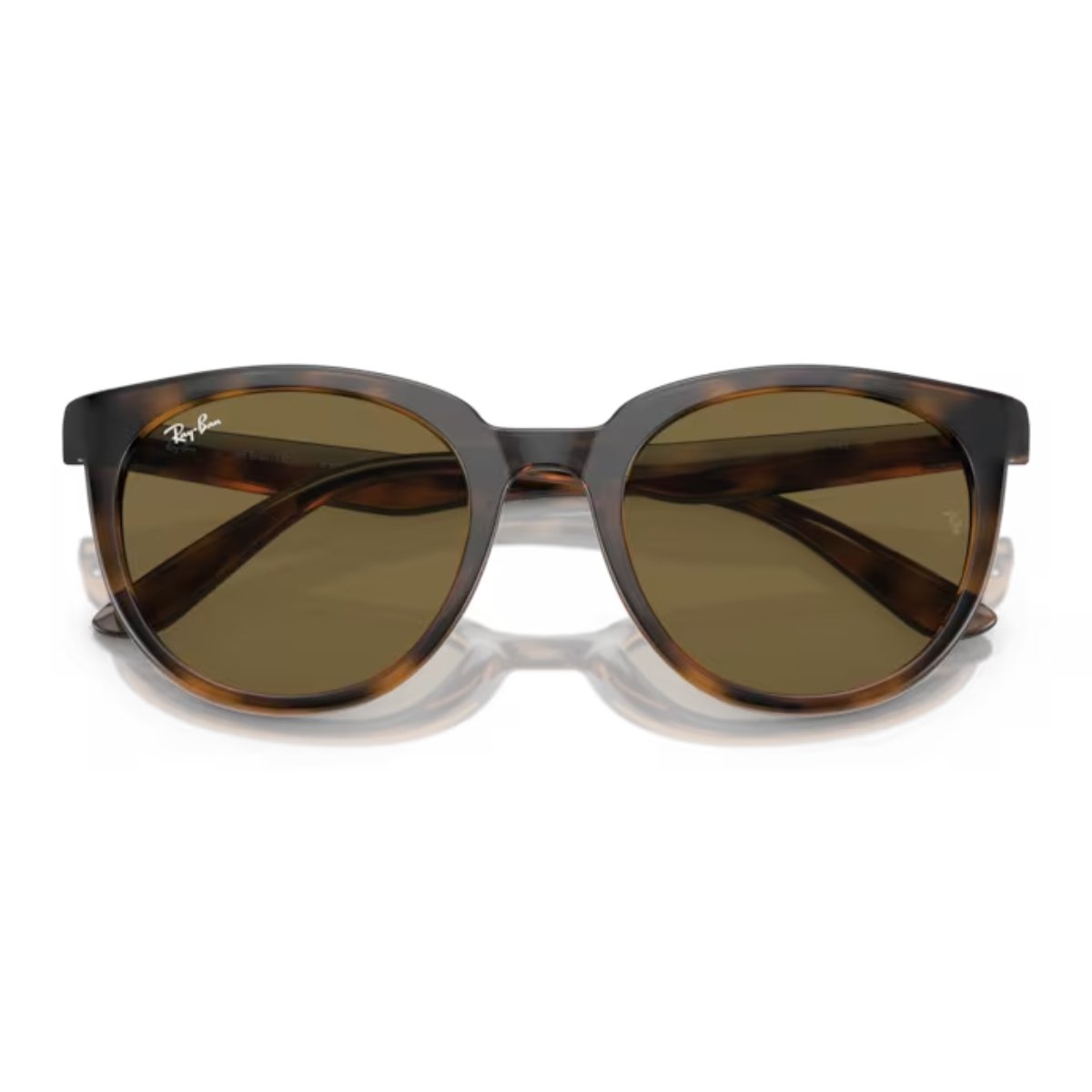 Oculos de Sol Ray-Ban Modelo RB4383L 710/7353 Havana Escuro Marrom 6