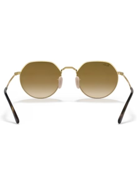 Oculos de Sol Ray-Ban Jack Polido Dourado-arista RB3565 001/51 55 Dourado 4