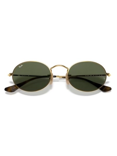 Oculos de Sol Ray-Ban Oval Metal Summer Capsule Polido Dourado-arista RB3547N 001 51 Dourado 6