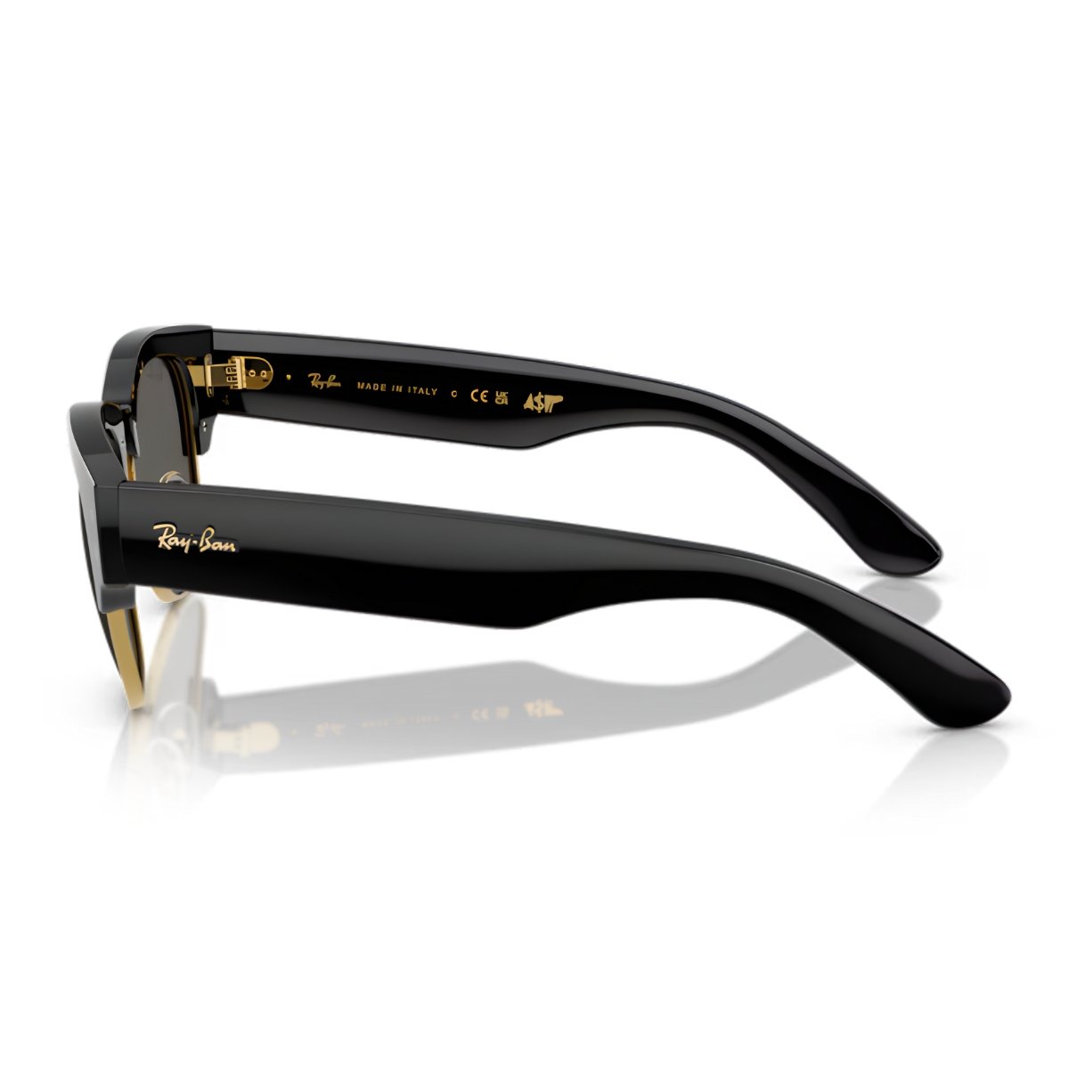 Oculos De Sol Ray-Ban Mega Clubmaster Asap Rocky RB0316S 6826J5 53 Preto 4