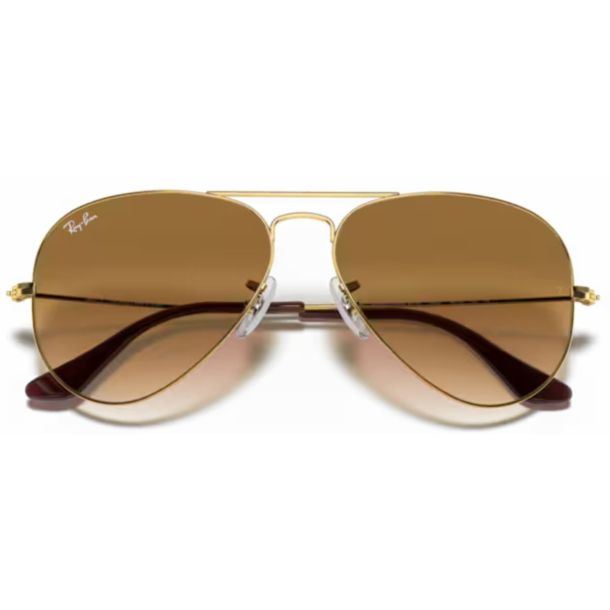 Oculos de Sol Ray-Ban Aviator Gradient RB3025L 001/51 62 Dourado 6