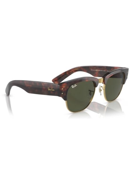 Oculos De Sol Ray-Ban Mega Clubmaster Polido Tartaruga sobre Ouro RB0316S 990/31 53 Tartaruga 3