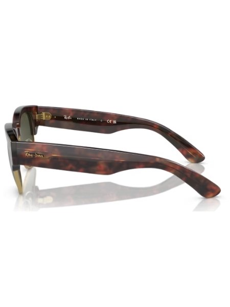 Oculos De Sol Ray-Ban Mega Clubmaster Polido Tartaruga sobre Ouro RB0316S 990/31 53 Tartaruga 5