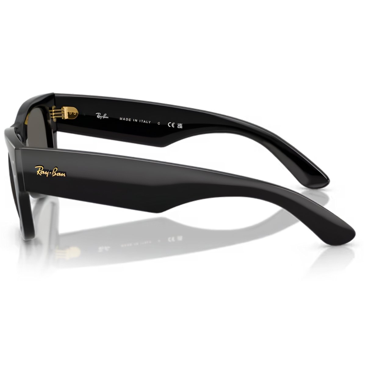 Oculos de Sol Ray-Ban Mega Wayfarer Blacked Out Collection Asap Rocky RB0840S 6826J5 51 Preto 5