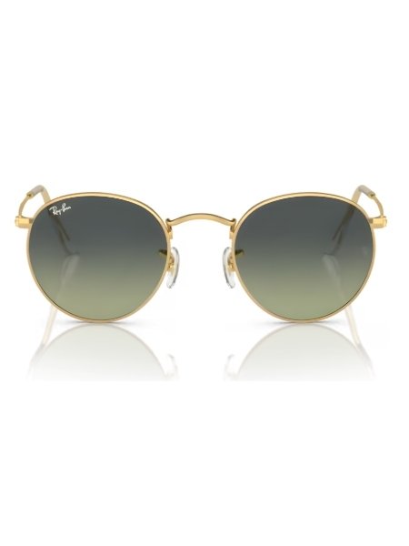 Oculos de Sol Ray-Ban Round Metal Polido Dourado-arista RB3447 001/BH 53 Dourado 2